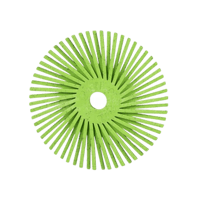 Scotch-Brite™ 精密小旋風刷輪, 50+,80+,120+ , 外徑 3"(76 mm)