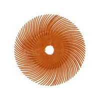 Scotch-Brite™ 精密小旋風刷輪, 50+,80+,120+ , 外徑 3"(76 mm)