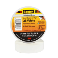 3m Scotch® 35超優質型 電氣絕緣膠帶, 多色可選, 3/4 x 66 ft