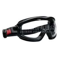 3M 安全護目鏡 GG6002SGAF-BLK【黑框黑鏡片】