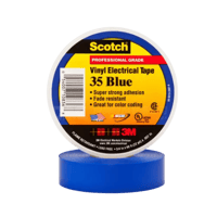 3m Scotch® 35超優質型 電氣絕緣膠帶, 多色可選, 3/4 x 66 ft