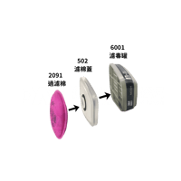 3M 502 濾蓋