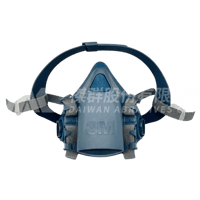3M™ 半面體防毒面具 高階矽膠材質 7502