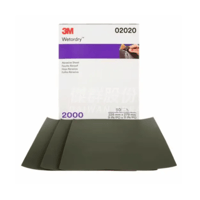 3M™ Wetordry™ 水磨砂紙 401Q, 02020, 2000番, 9 in x 11 in