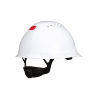 3M H-701SFR 白色無孔安全帽