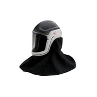3M™ Versaflo™ M-407  硬帽式防焰長下擺頭罩