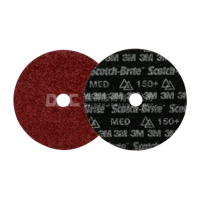 PHD重切削精密不織布研磨盤HD-DH MED 4 in x 5/8 in 150#