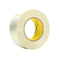 Scotch® 玻璃纖維絲膠帶 898, 18 mm x 55 m, 48捲/箱