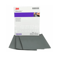 3M™ Wetordry™ 水磨砂紙 401Q, 02033, 1200番, 9 in x 11 in