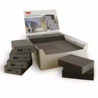 3M™ 研磨海綿砂塊 Block ALOX Hard CRS 4-sided DP, 100 x 68 x 26 mm