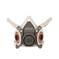 3M™ 6100 半面體防毒面具