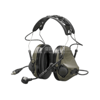 3M™ PELTOR™ ComTac™ VIII 耳機 MT14H418A-86 GN，4-pin(NATO)，軍綠