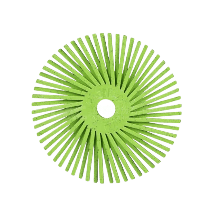 Scotch-Brite™ 精密小旋風刷輪, 50+,80+,120+ , 外徑 3"(76 mm)