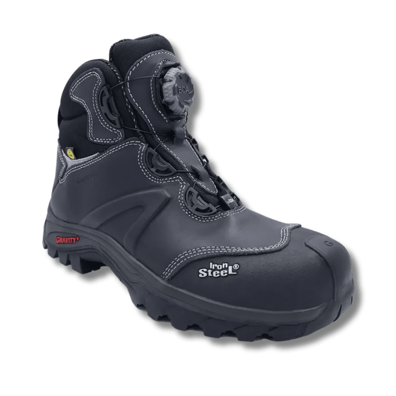 【IronSteel】鷹王靴 T1231 Eagle - S7L 全防護 × ESD 抗靜電 × BOA 旋鈕 安全鞋