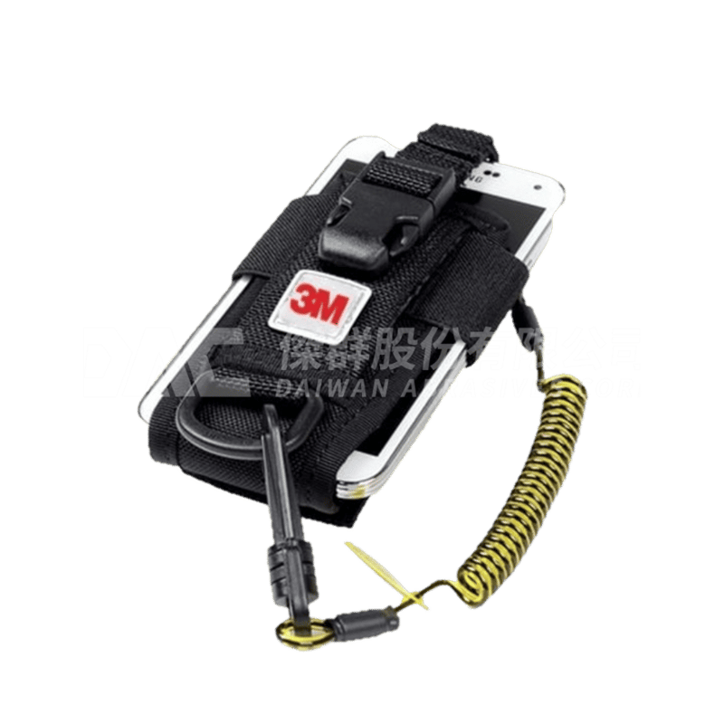 3M™ DBI-SALA®可調整型無線電/手機皮套 雙環線圈式微型D環 1500089, 1 EA