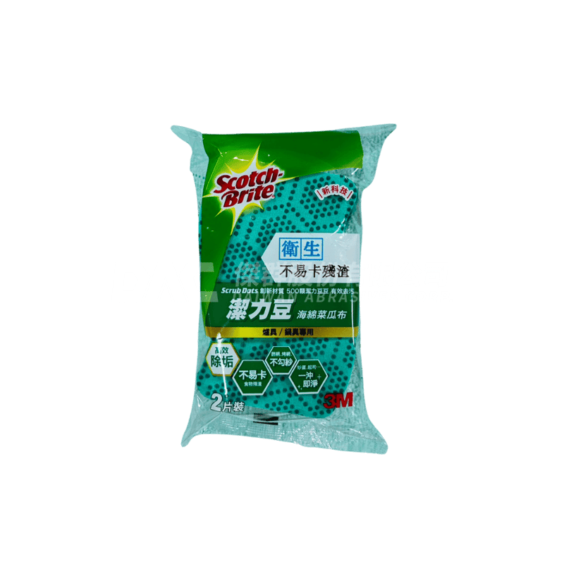 3M ™ Scotch-Brite 潔力豆海綿菜瓜布