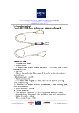 Technical Datasheet 1390398