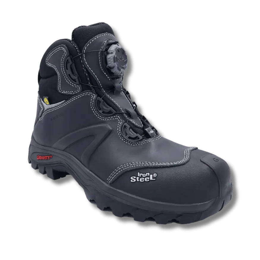 【IronSteel】鷹王靴 T1231 Eagle - S7L 全防護 × ESD 抗靜電 × BOA 旋鈕 安全鞋
