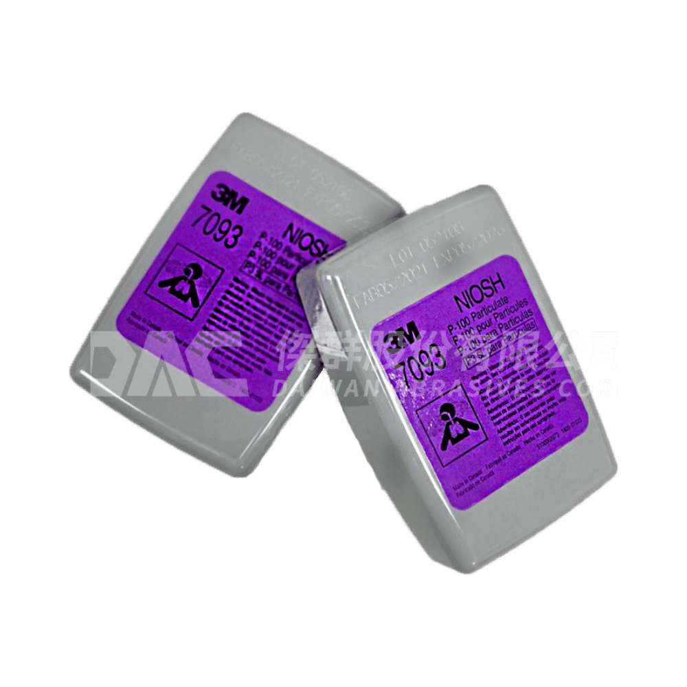 3M P100 7093 防塵濾棉匣