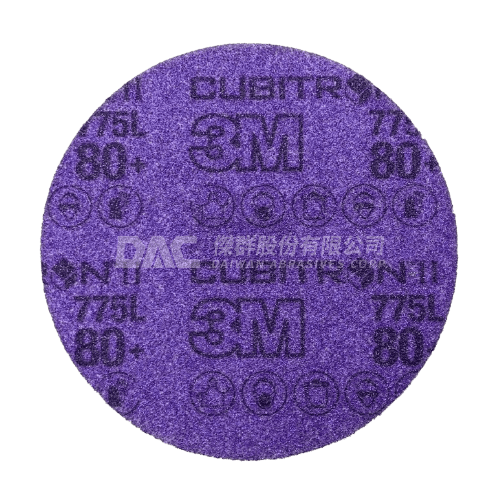 3M™ Cubitron™ II Hookit™ 775L陶瓷研磨砂紙