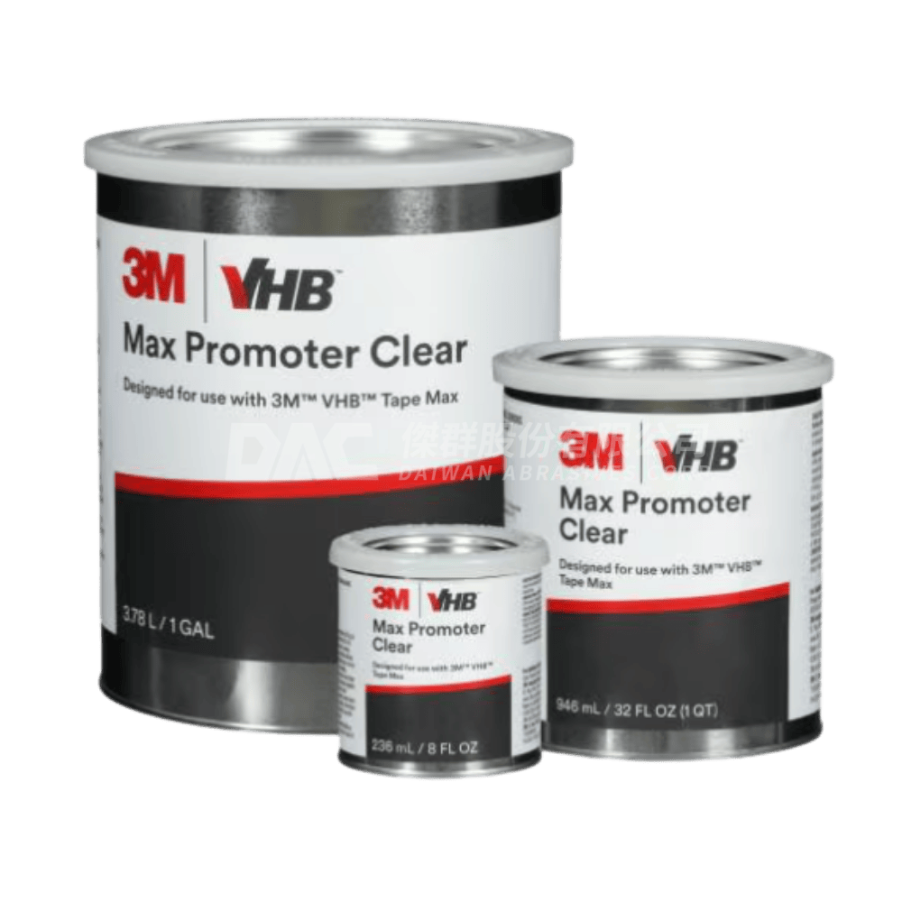 3M™ VHB™ Max 系列搭配助黏劑