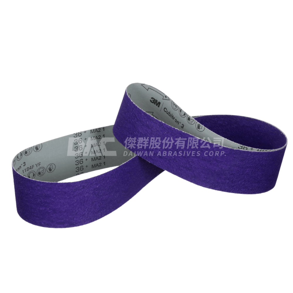 3M™ Cubitron™ 3 1184F 研磨砂帶