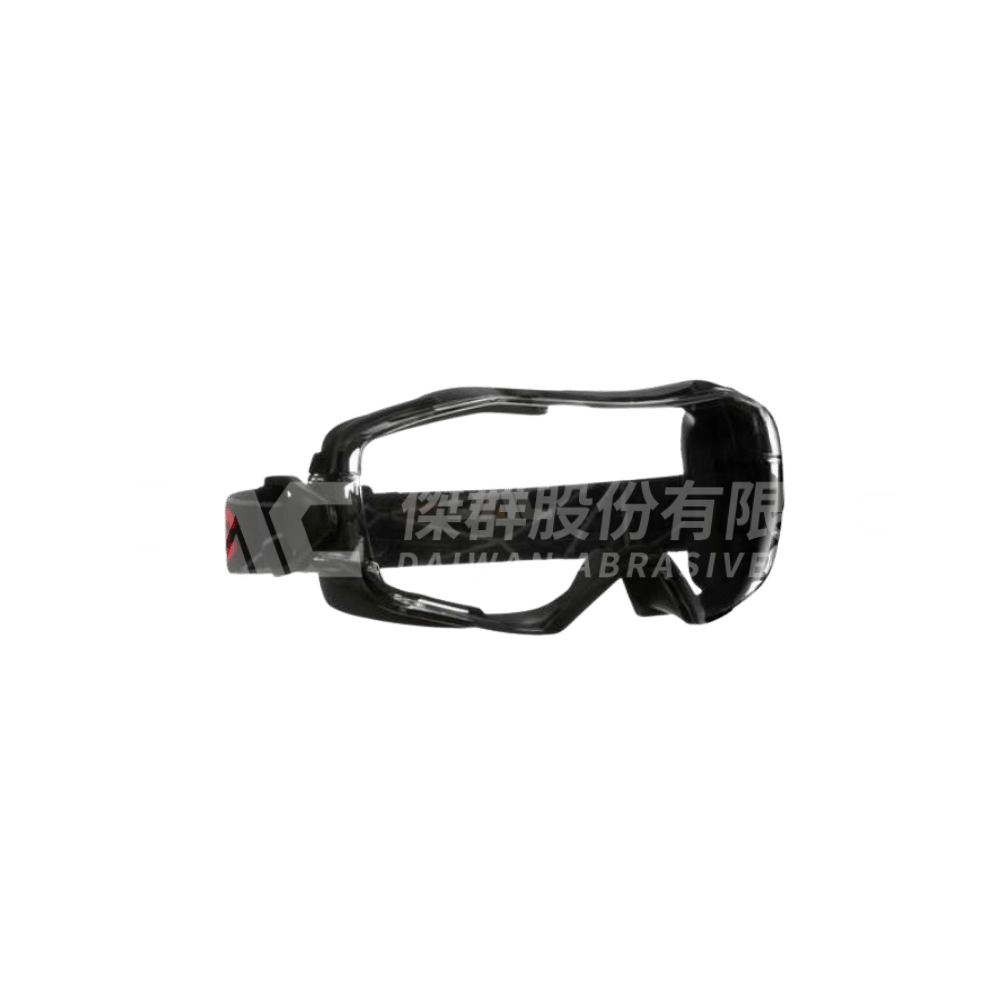 3M 安全護目鏡 GG6001SGAF【黑框透明鏡片】