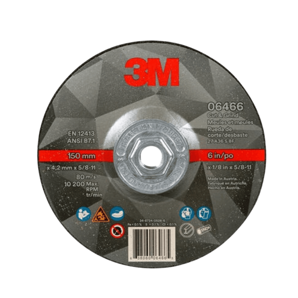 3M™ Cubitron™ II 銀鋼可切可磨 研磨砂輪片