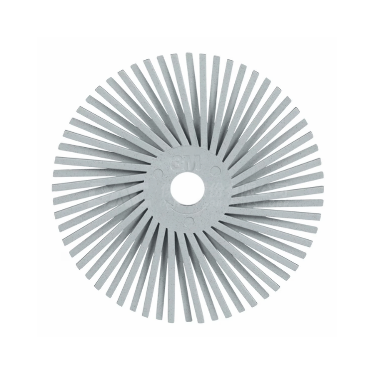 Scotch-Brite™ 精密小旋風刷輪, 50+,80+,120+ , 外徑 3"(76 mm)