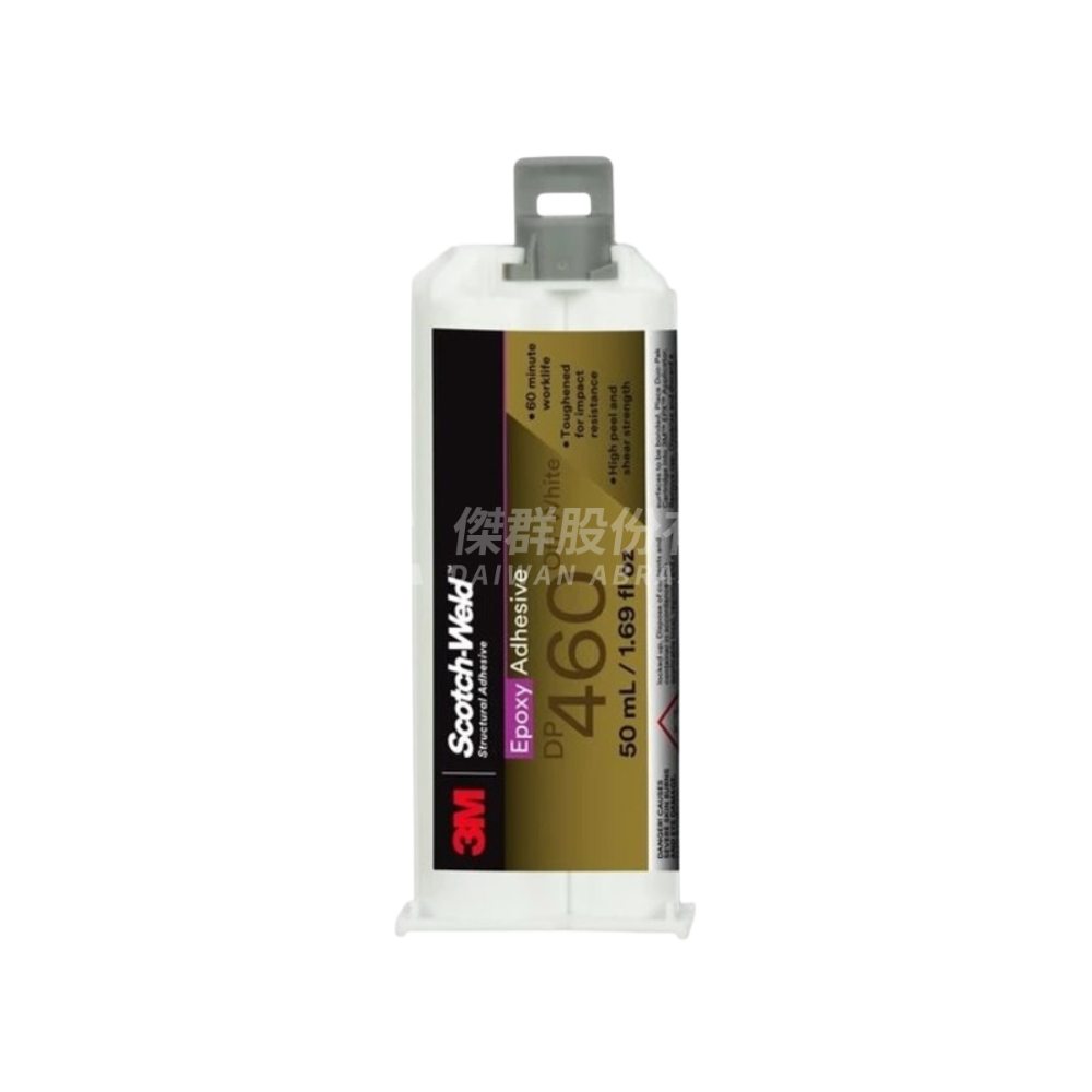 3M DP460 雙液型環氧樹脂結構膠 |優異剪切強度、剝離強度