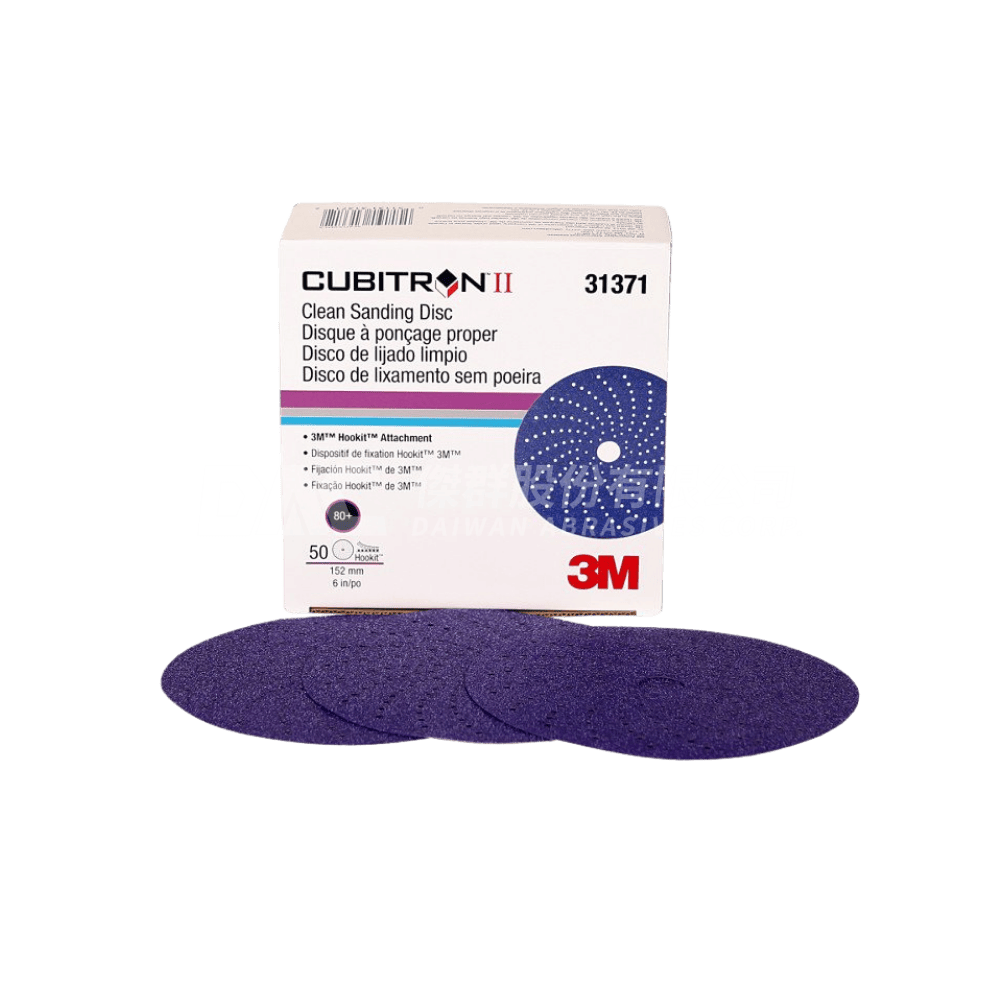 3M™Cubitron II ™ 31000系列陶瓷多孔集塵砂紙