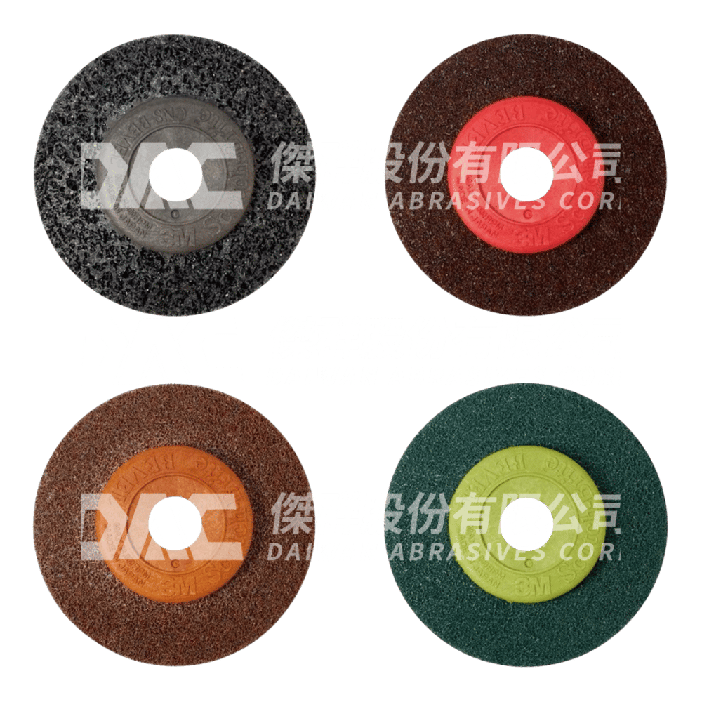 3M 不織布研磨盤