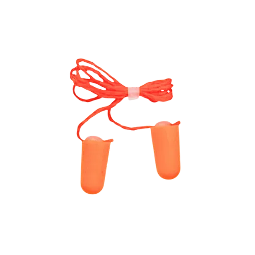 3M 1110 橘色泡棉耳塞(帶線)