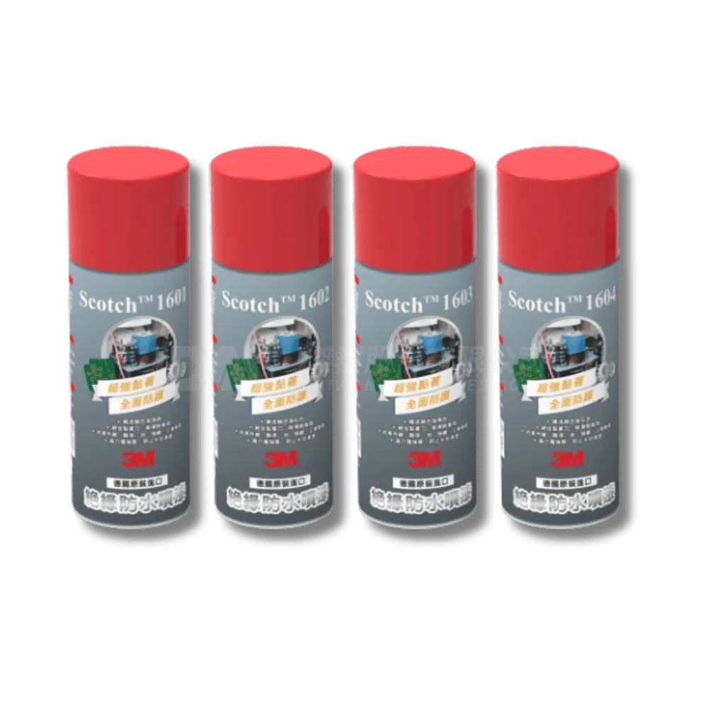 3M Scotch® 絕緣防水噴漆 1601, 透明