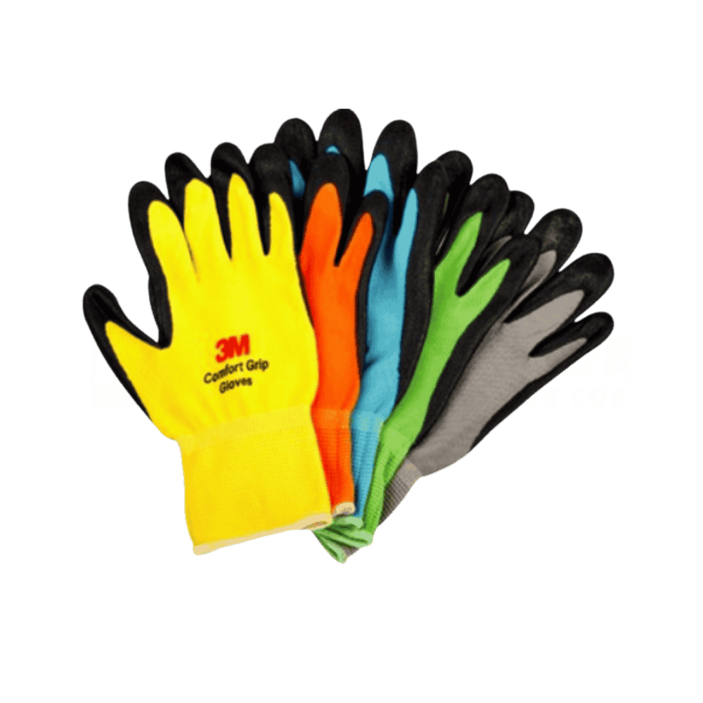 3M 舒適亮彩止滑手套