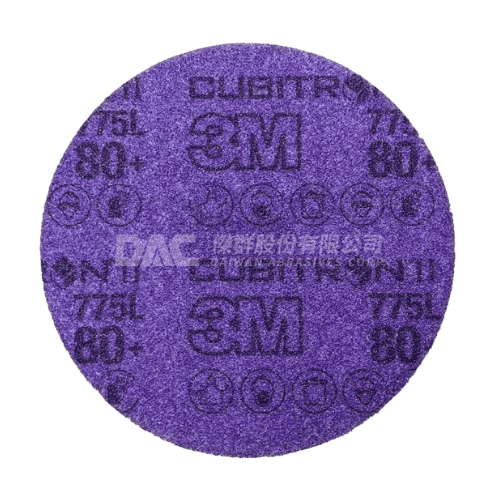 3M Xtract™ Cubitron™ II 775L 砂紙,6 in,80+