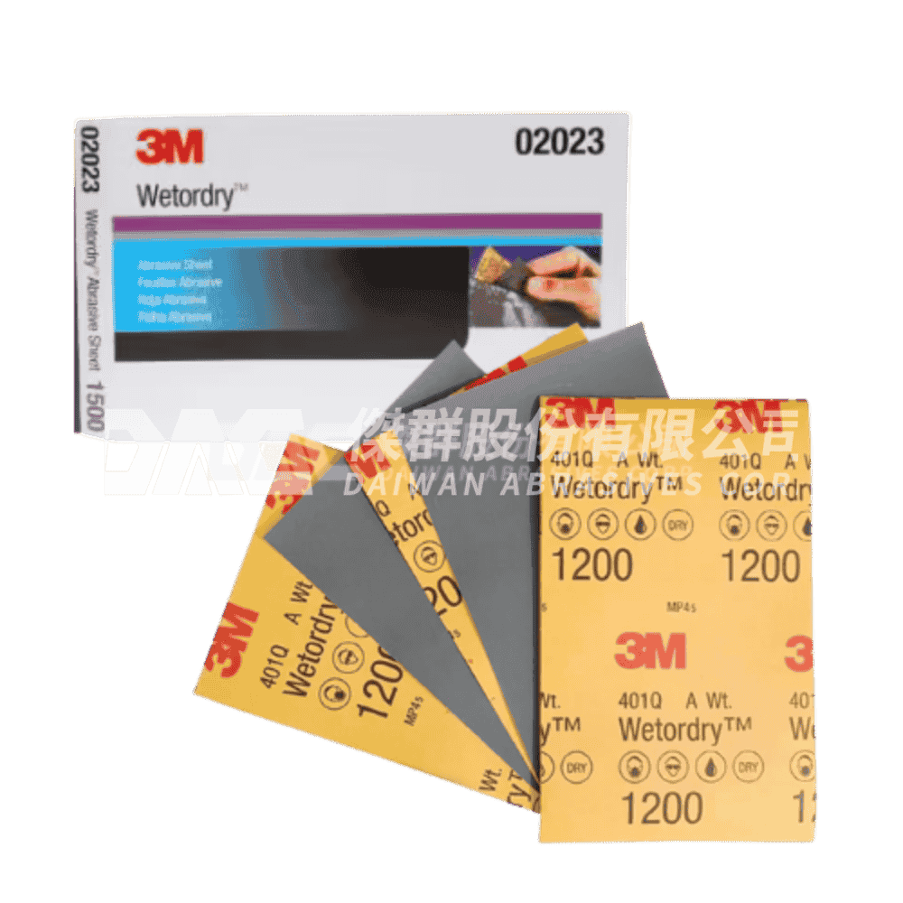 3M™ Imperial™ Wetordry™ 水磨砂紙 401Q