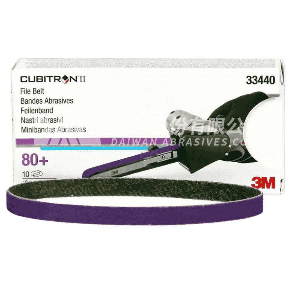 3M ™ Cubitron™ II 陶瓷研磨小環帶 33439