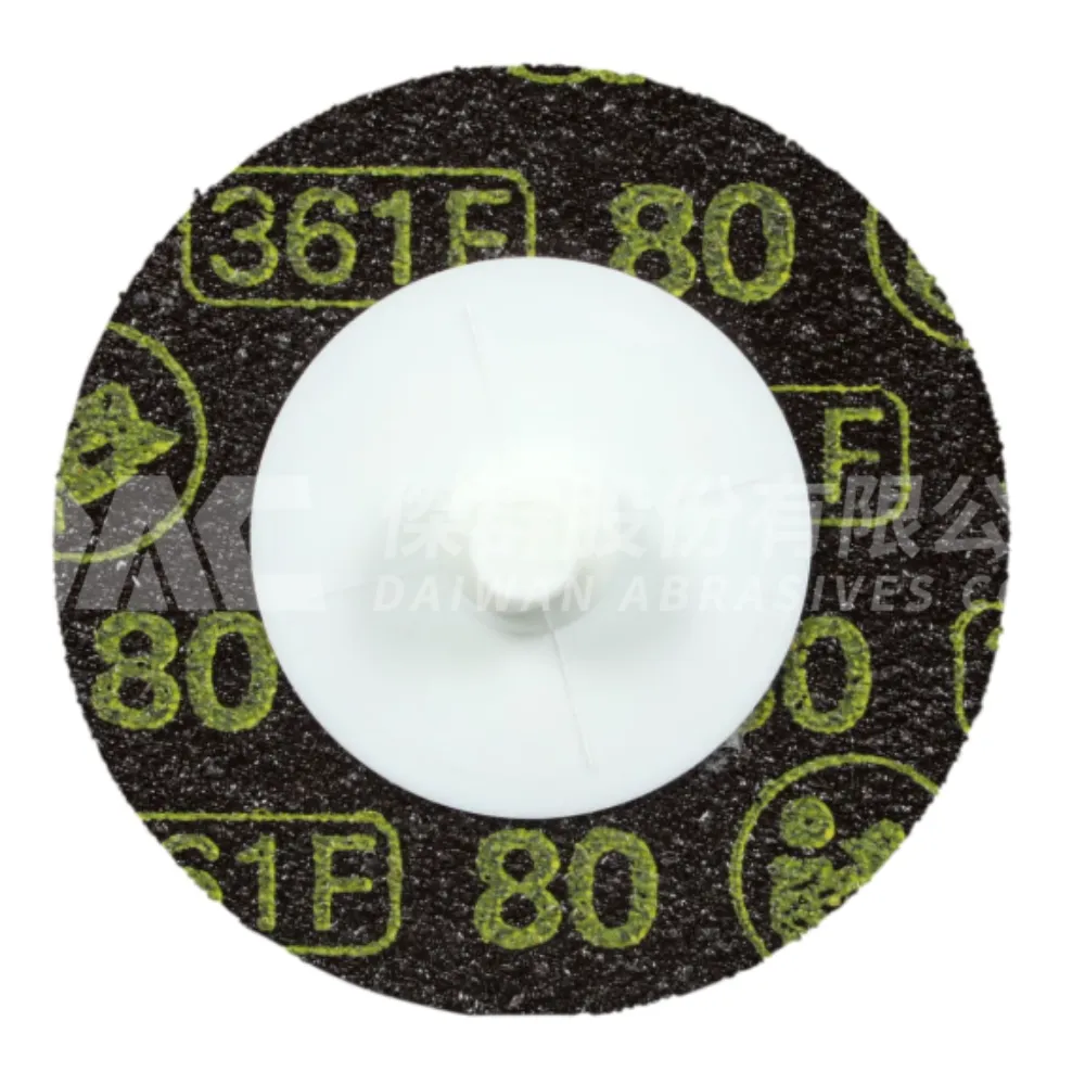 3M™ Roloc™ 快拆式研磨砂紙盤 361F 80YF, 2 in *R200P