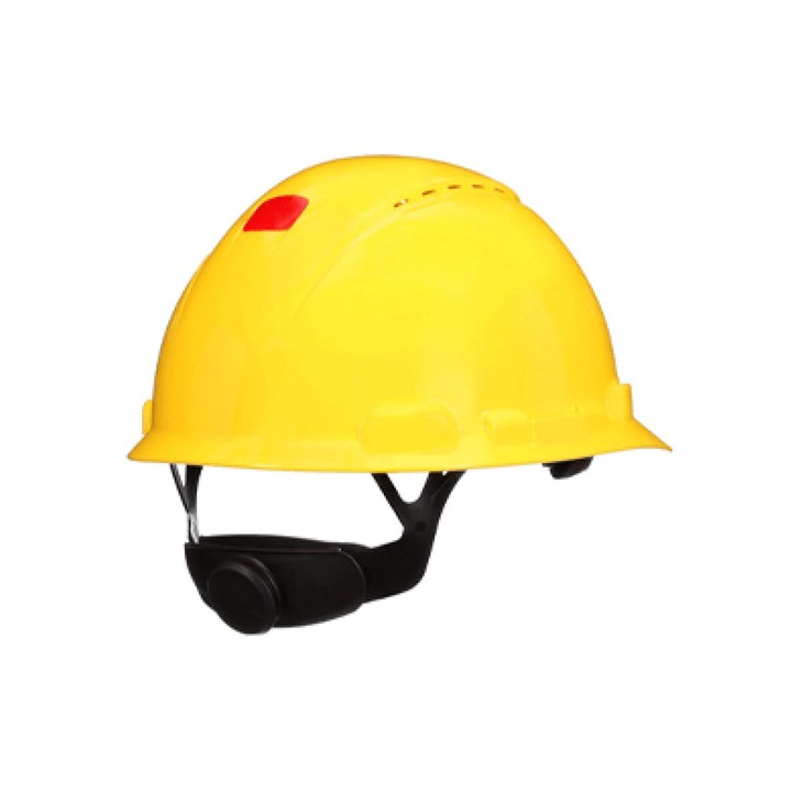 3M H-702SFR 黃色無孔安全帽