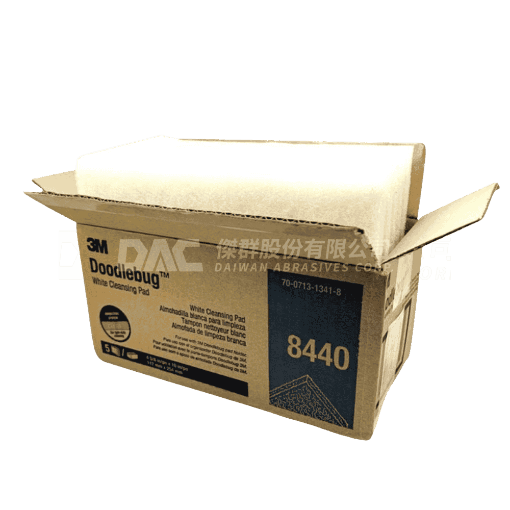 3M™ Doodlebug™ 不織布手研磨片 8440