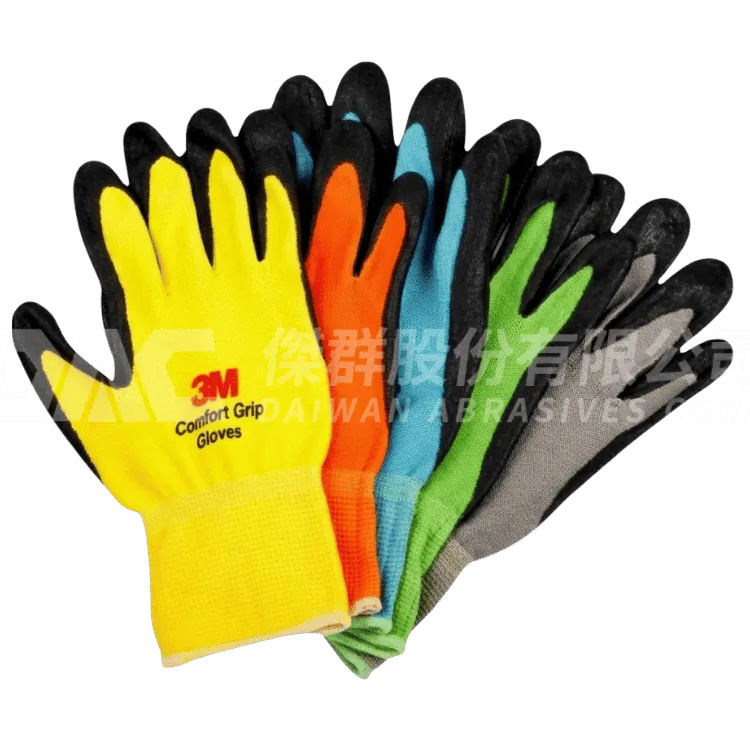 3M 舒適亮彩止滑手套