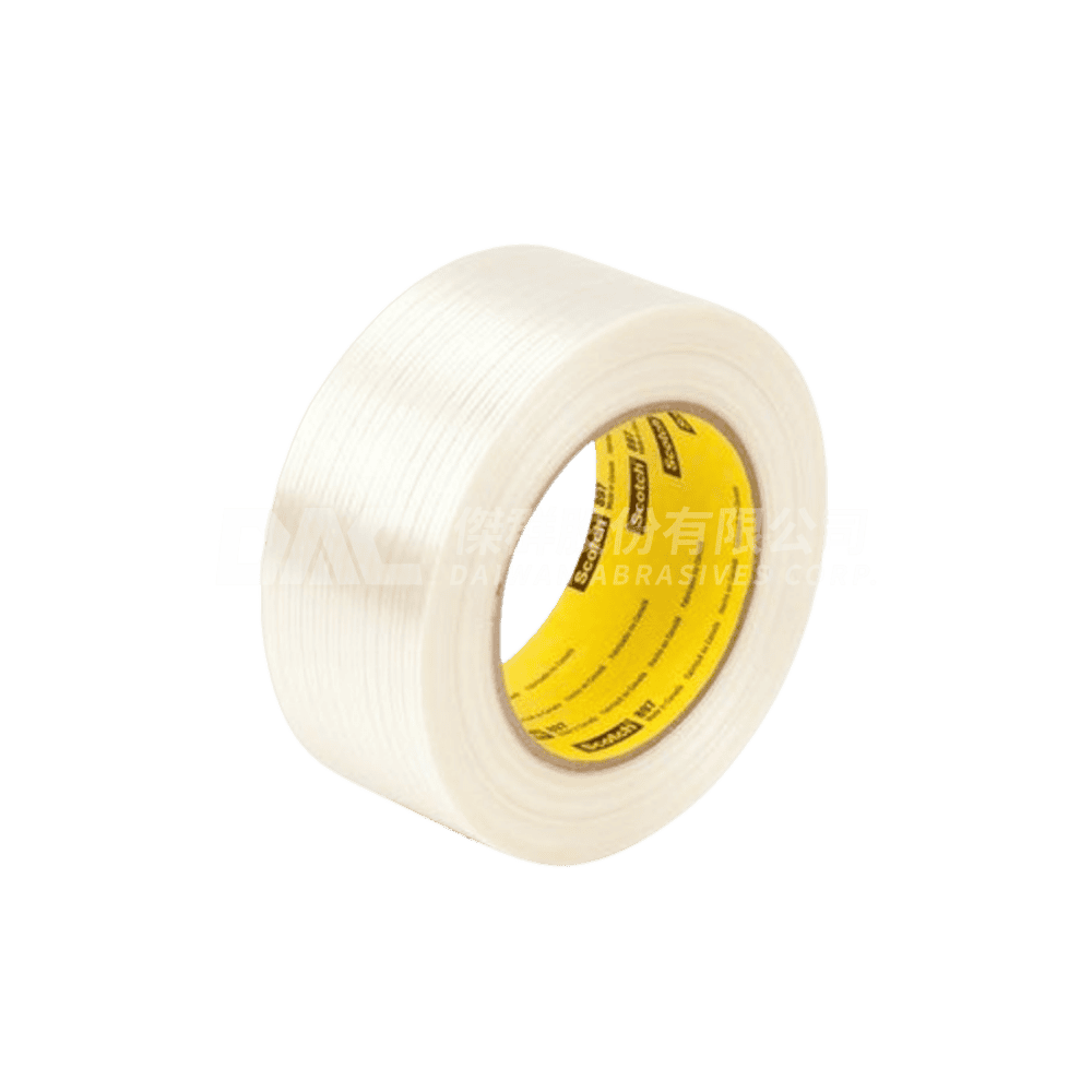 Scotch® 玻璃纖維絲膠帶 897, 48 mm x 55 m, 20捲/箱, TW Only