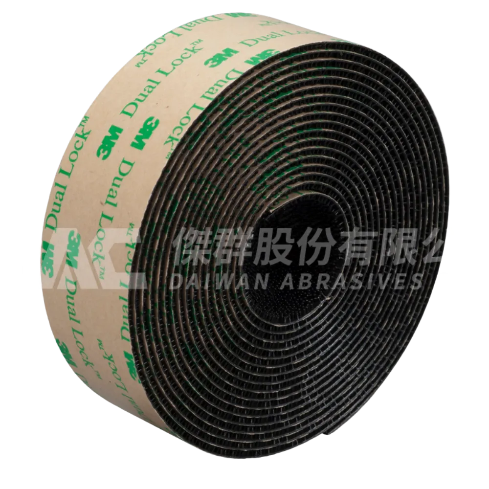 3M™ Dual Lock™ 超薄型子母扣 SJ4575, 黑色, 1 in x 50 yd