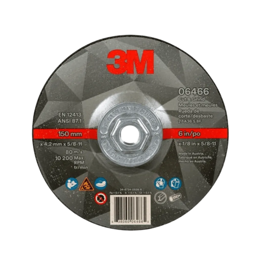 3M™ Cubitron™ II 可切可磨砂輪片, 銀剛, 52053