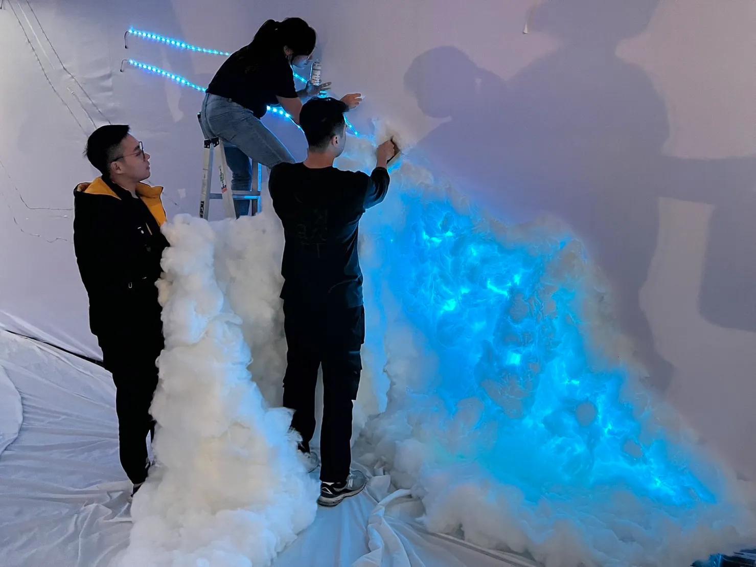 3M 77噴膠燈會佈景應用案例